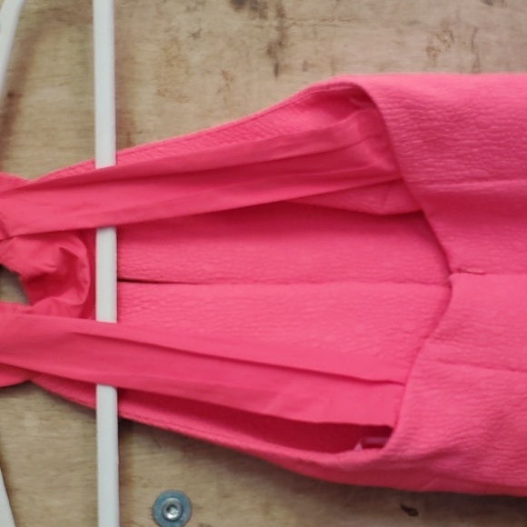 Rebecca Vallance Halter Dress 4 NWOT  Peach lined No Bow - Picture 4 of 8